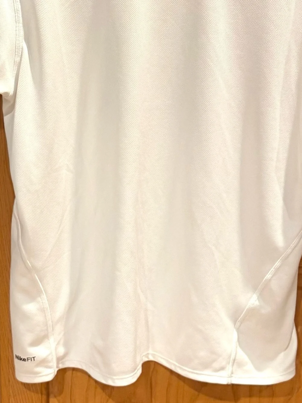 Nike Dri-FIT White Mesh Athletic Short Sleeve Shirt Men’s Size Medium